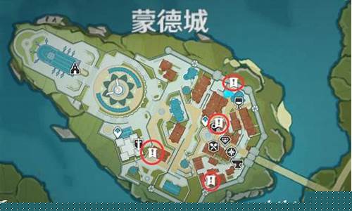 原神蒙德城海报告示牌位置