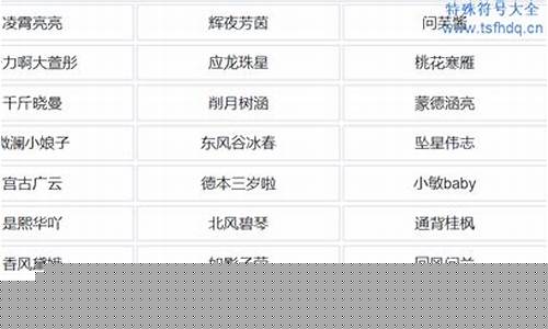 游戏名字简单干净二字或三字_游戏名字简单