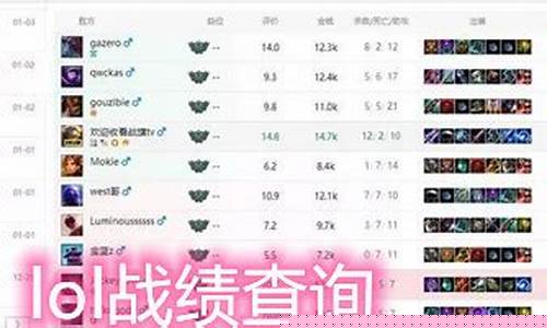 lol战绩查询系统_lol战绩查询系统官