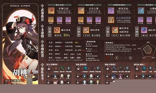 原神胡桃培养攻略_原神胡桃培养攻略