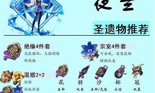 夜兰圣遗物武器推荐_夜兰圣遗物